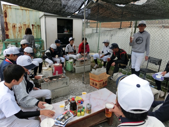 3月27日親睦会ＢＢＱ