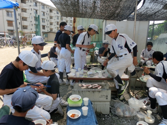 5月21日新入生歓迎会ＢＢＱ