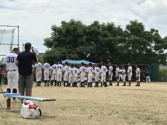 ７月２９日１年生フレッシュサマーリーグ第四戦１